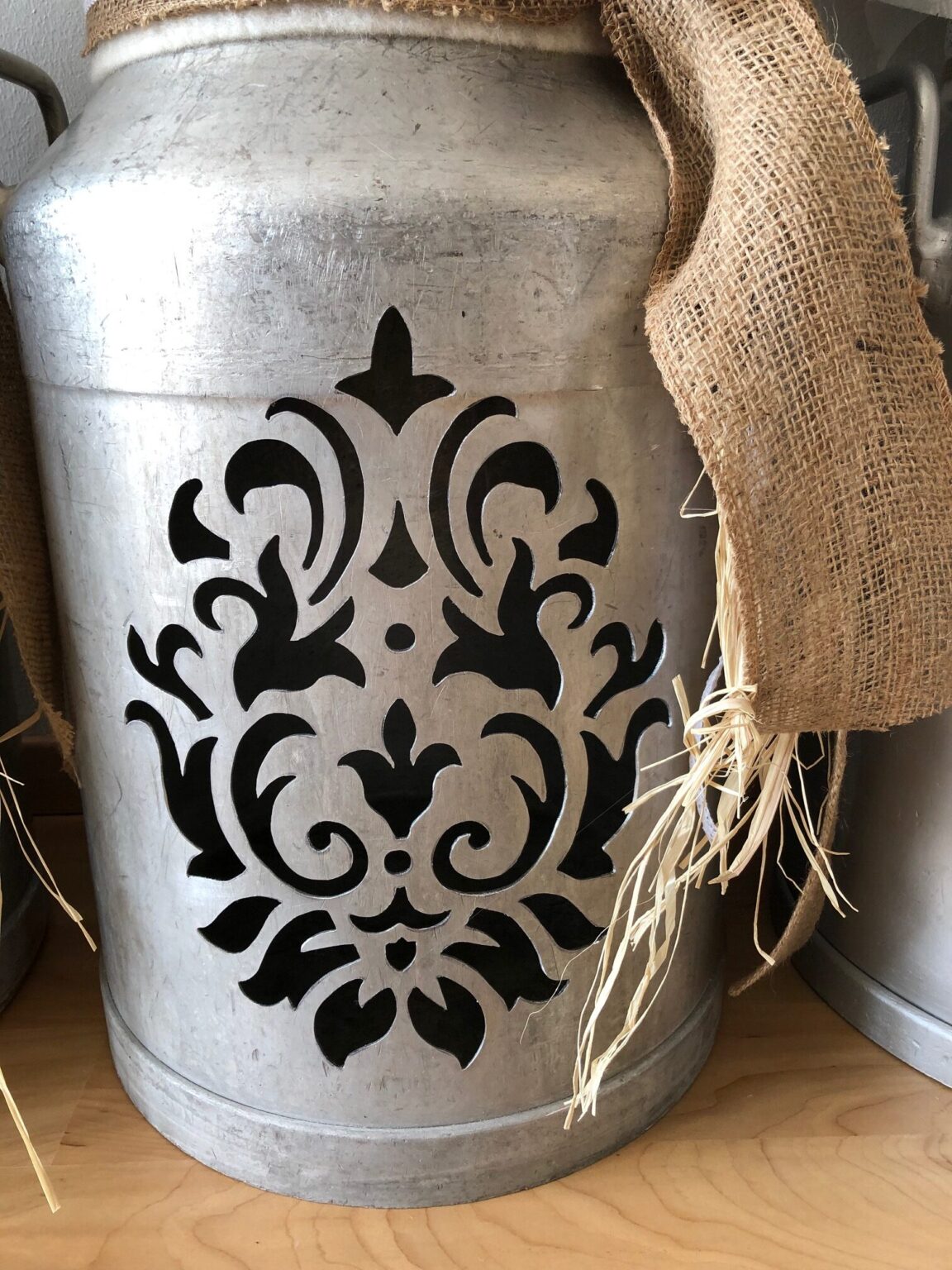 Was Kann Man Aus Alten Milchkannen Machen Original Milchkannen Laterne roh 40 Liter - ART-VON-AARBURG